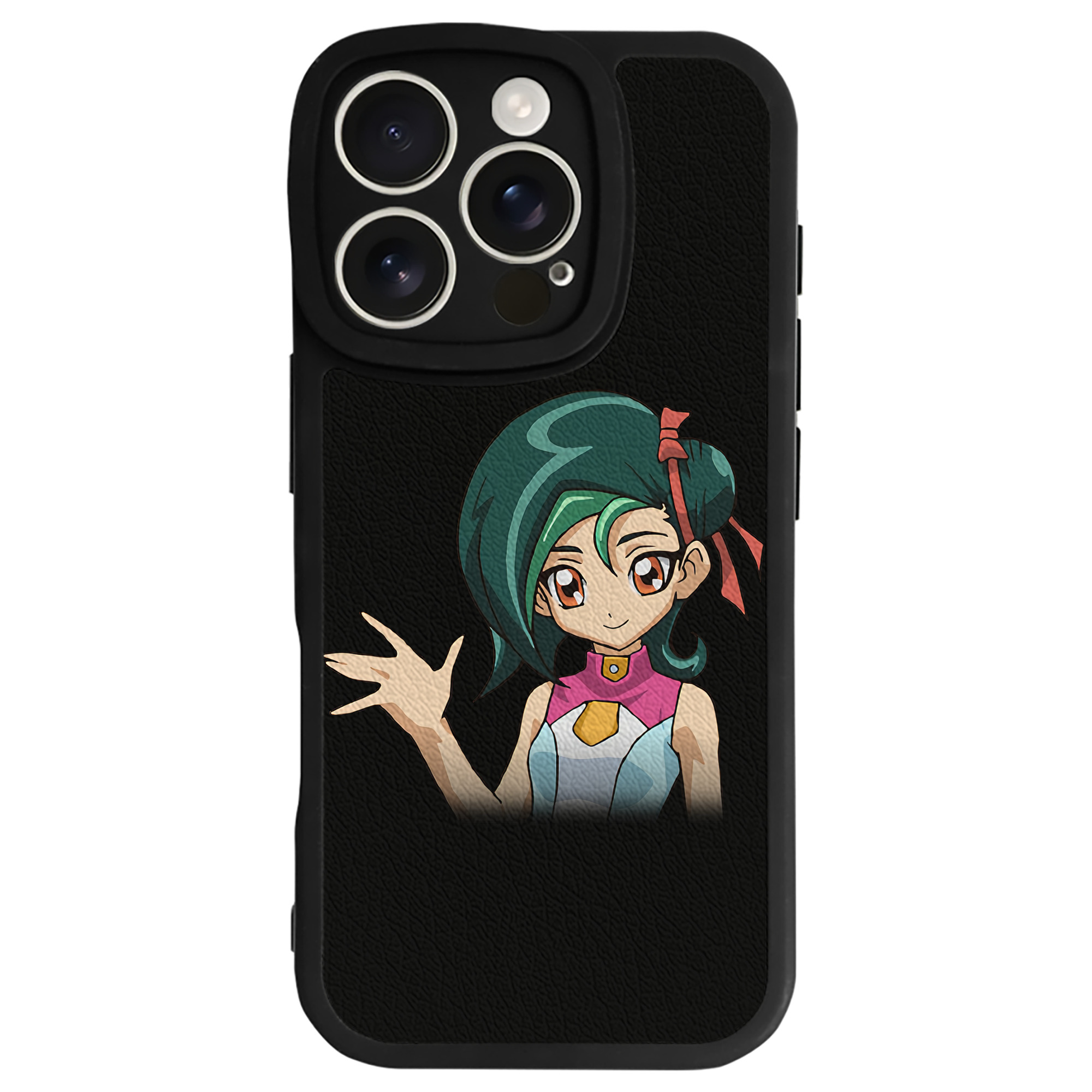 遊☆戯☆王 Yu-Gi-Oh! 【iPhone 16シリーズ対応】シリコンスマホケース（レザー調） 材質：シリコン